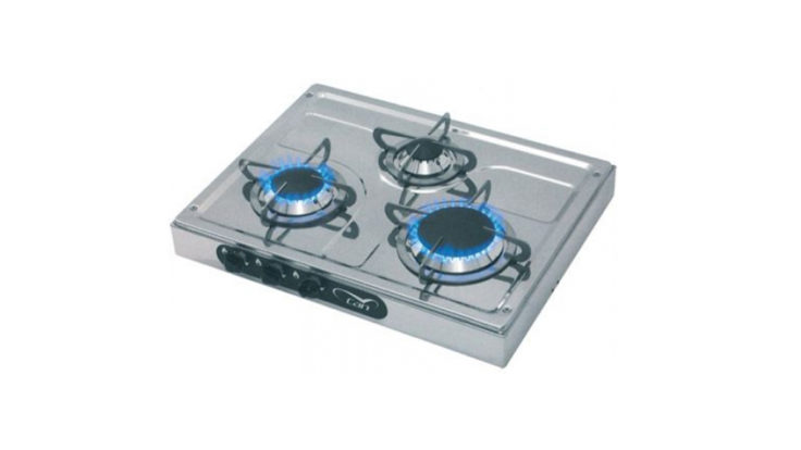 Can Outdoor Üç Gözlü Üçlü Set Üstü Ocak