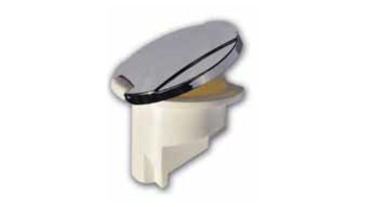 DUŞ YUVASI YAN MONTAJ KROMAJ KAPAKLI