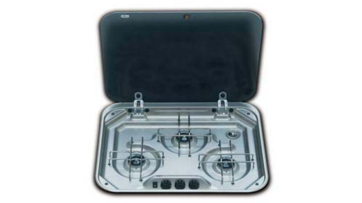 Smev 8003 Serisi Üç Gözlü, Gazlı Gömme Ocak